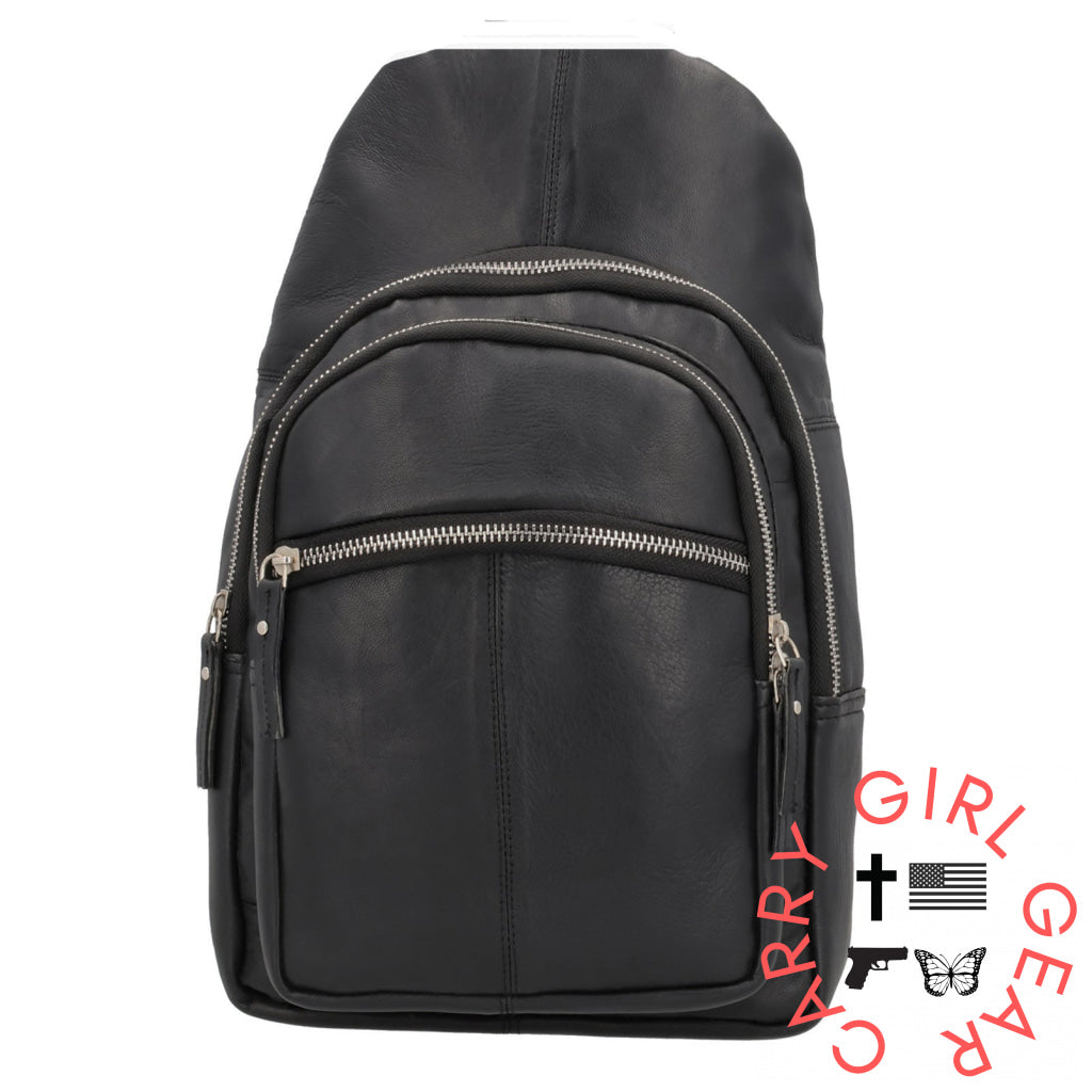 Concealed Carry Harley Lambskin Sling by DS Conceal Slings