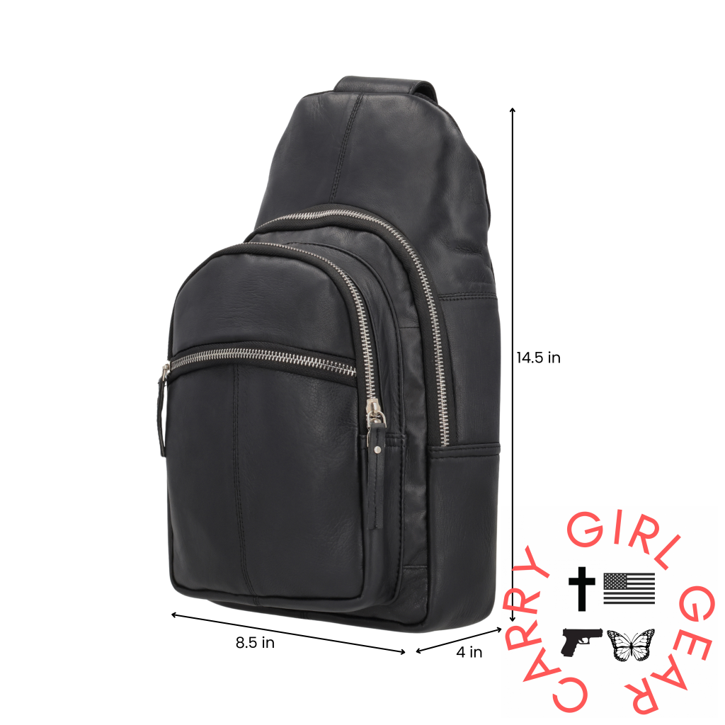 Concealed Carry Harley Lambskin Sling by DS Conceal Slings