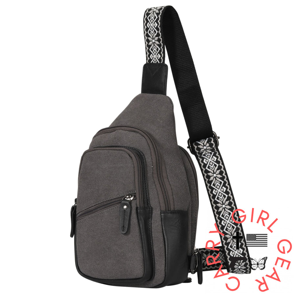 Concealed Carry Indie Canvas Sling by DS Conceal