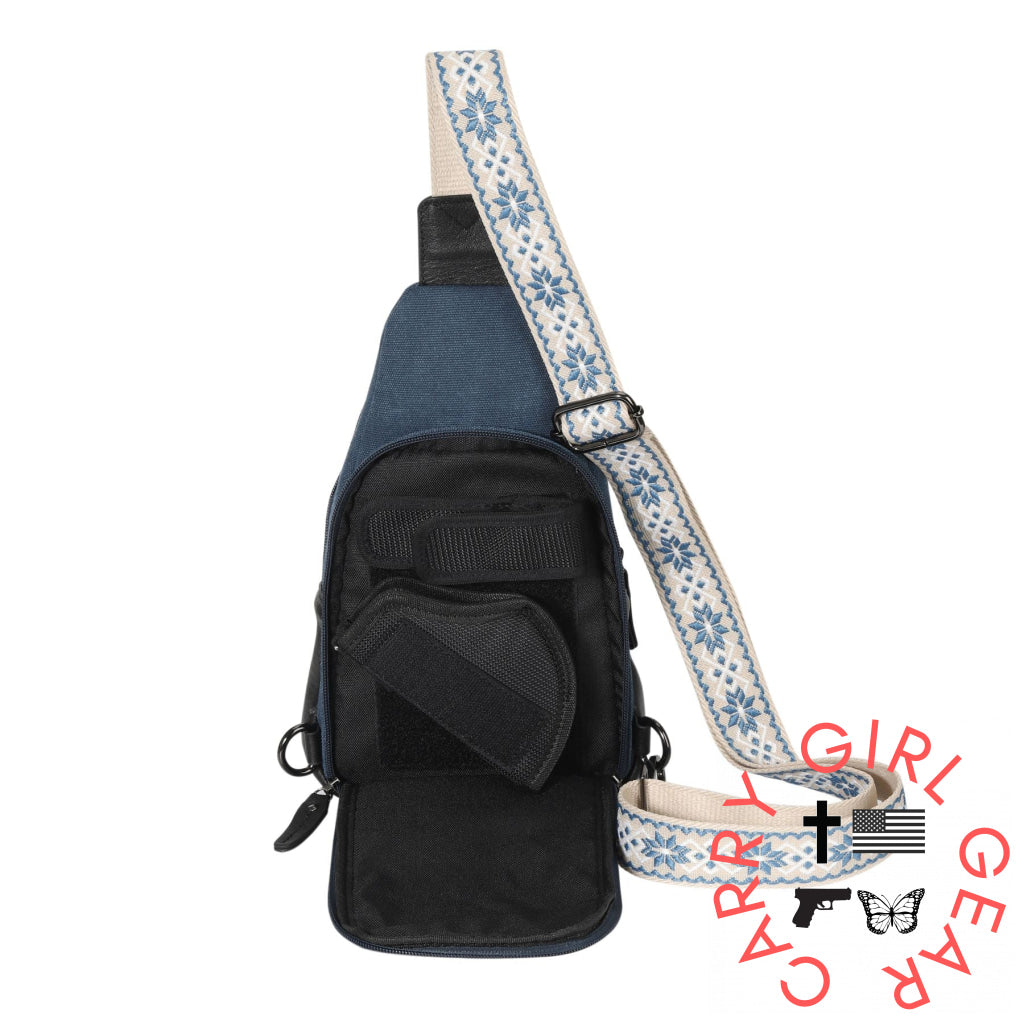 Concealed Carry Indie Canvas Sling by DS Conceal