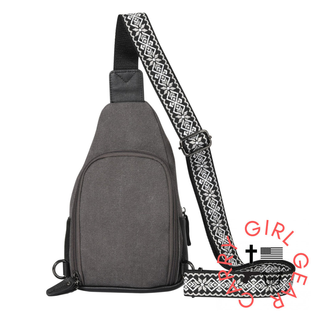 Concealed Carry Indie Canvas Sling by DS Conceal