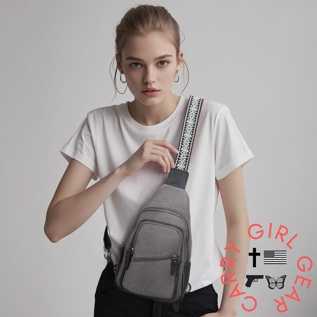 Concealed Carry Indie Canvas Sling by DS Conceal