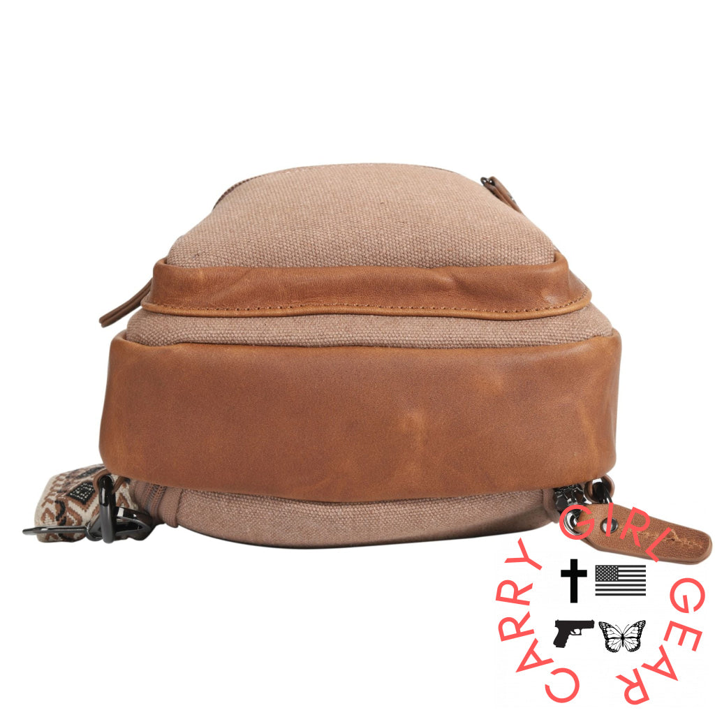 Concealed Carry Indie Canvas Sling by DS Conceal