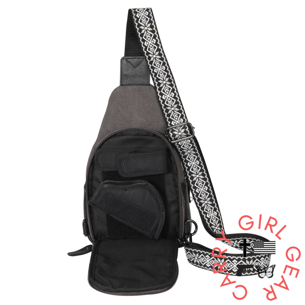 Concealed Carry Indie Canvas Sling by DS Conceal