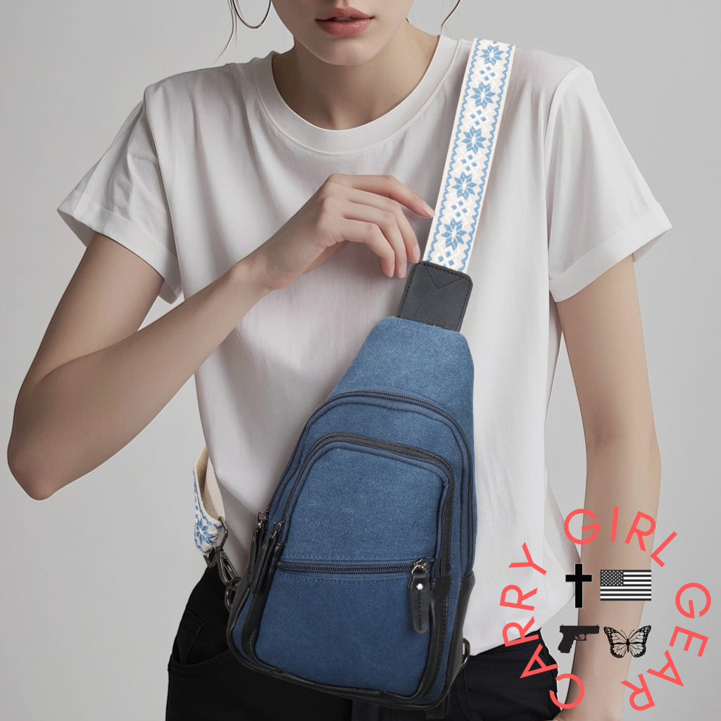 Concealed Carry Indie Canvas Sling by DS Conceal