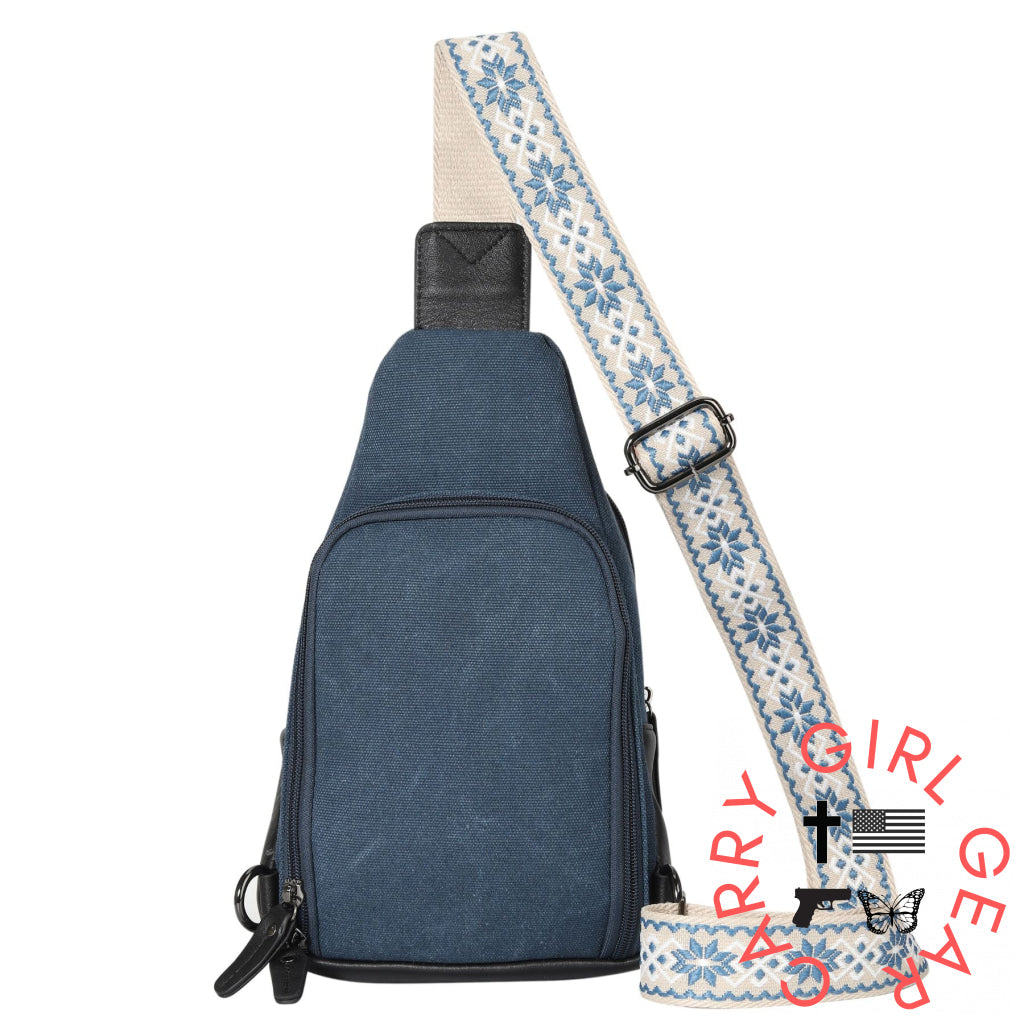 Concealed Carry Indie Canvas Sling by DS Conceal