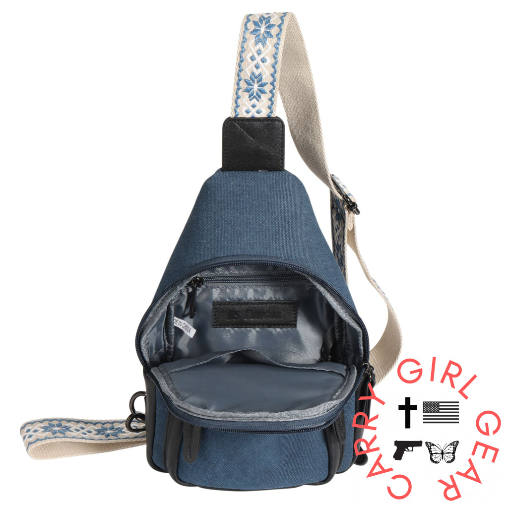 Concealed Carry Indie Canvas Sling by DS Conceal