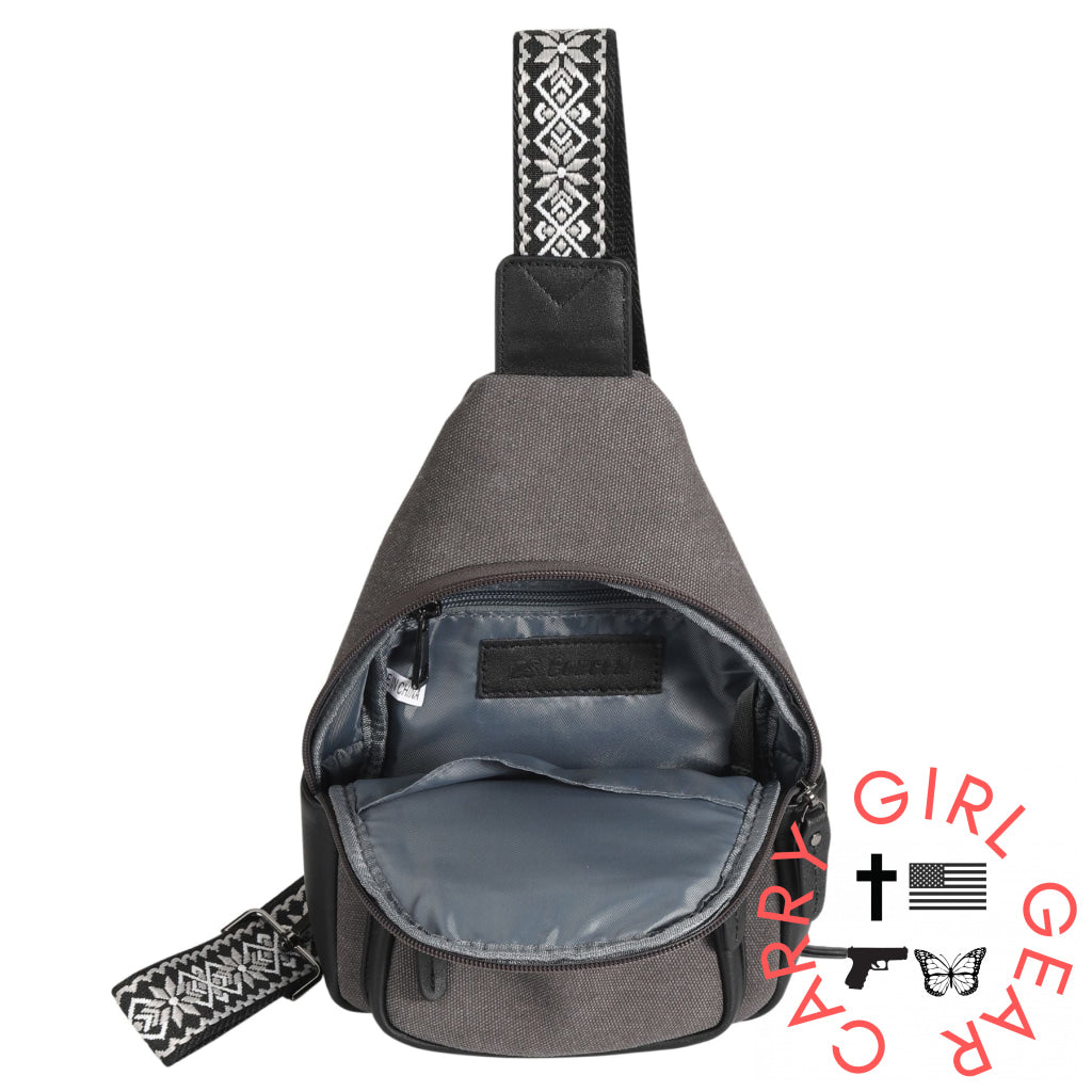 Concealed Carry Indie Canvas Sling by DS Conceal