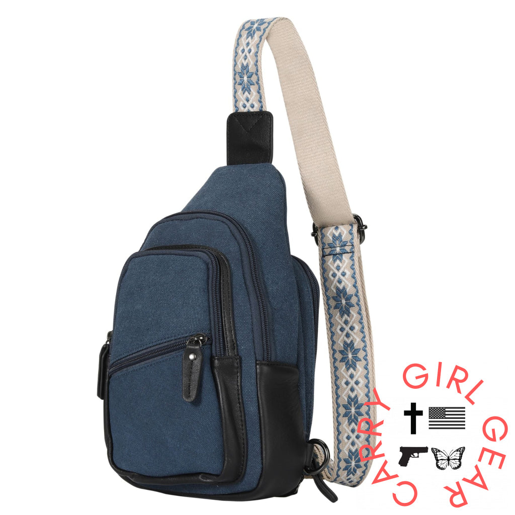 Concealed Carry Indie Canvas Sling by DS Conceal