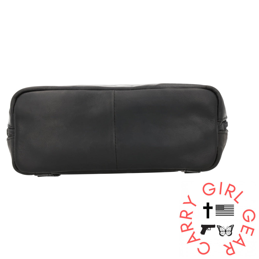 Concealed Carry Jayden Leather Backpack By Lady Conceal Backpacks