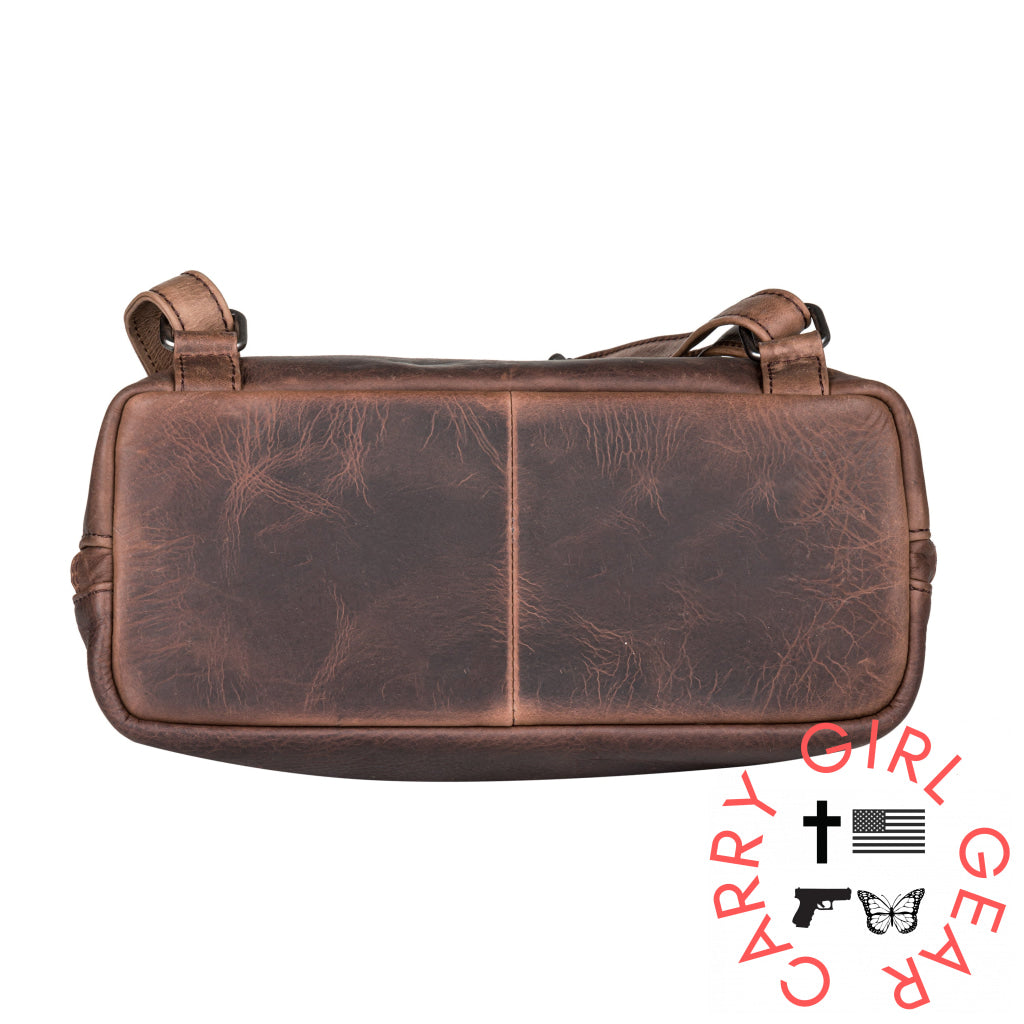 Concealed Carry Jayden Leather Backpack By Lady Conceal Backpacks