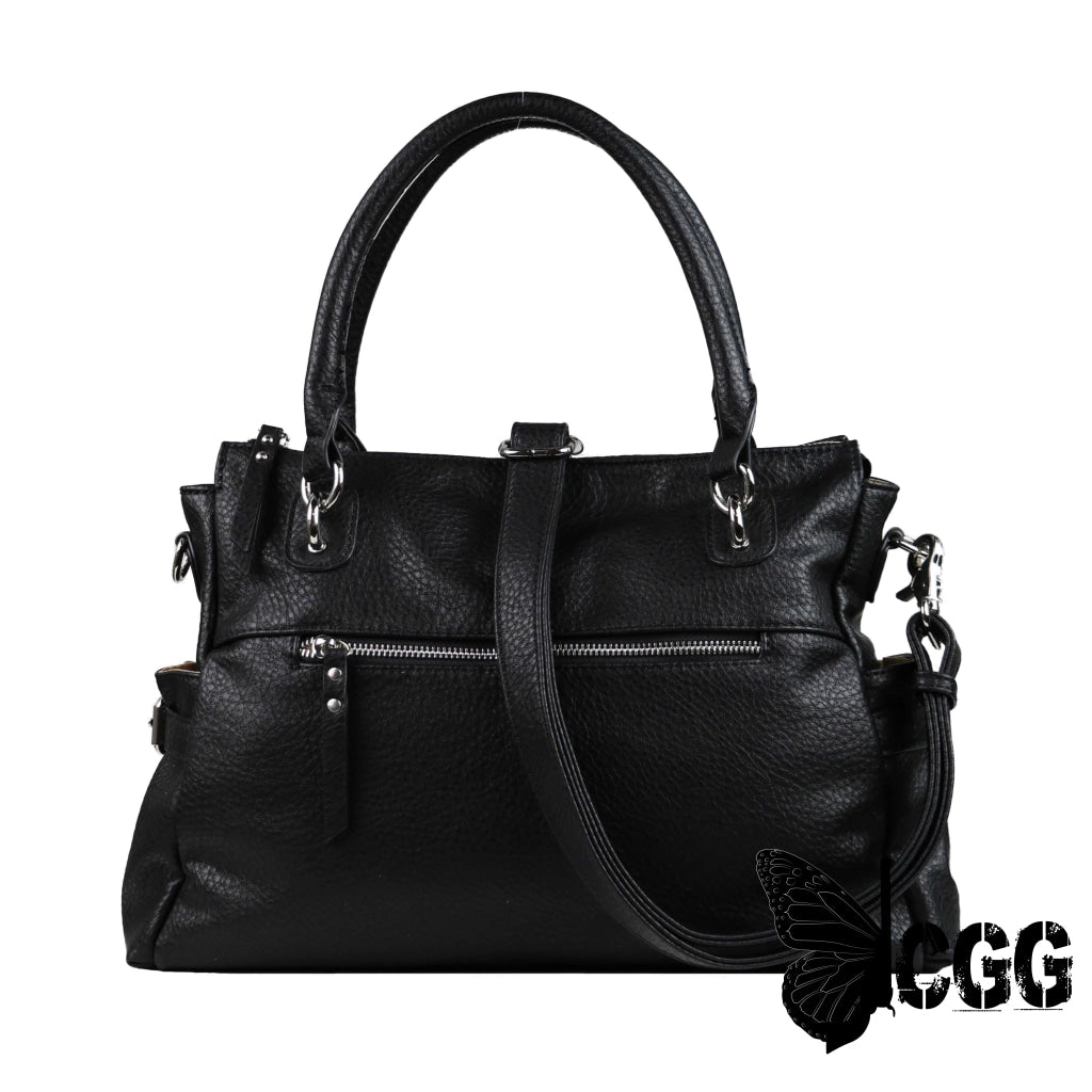 Concealed Carry Jessica Satchel By Lady Conceal Black Satchels