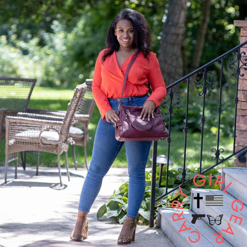 Concealed Carry Jessica Satchel By Lady Conceal Satchels