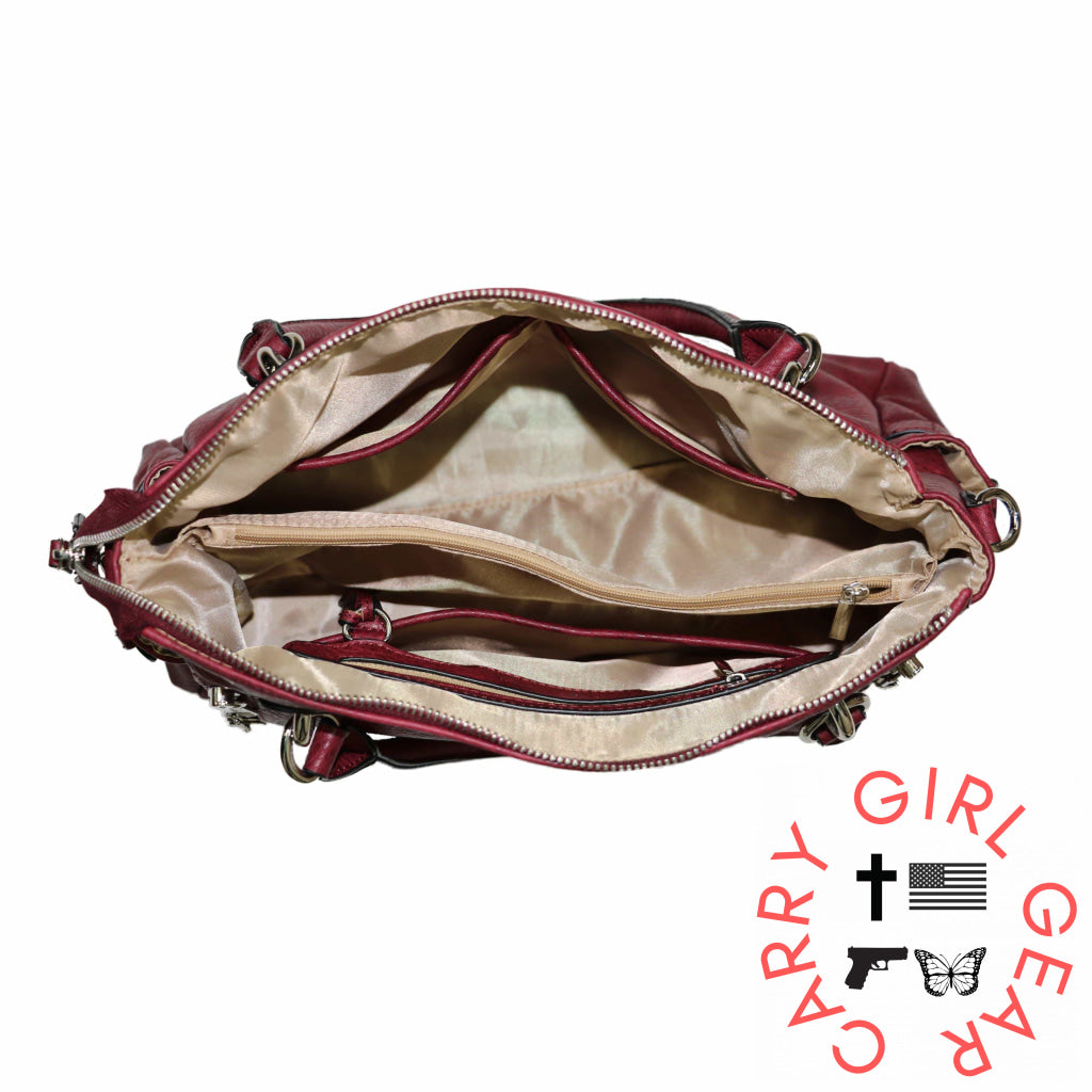 Concealed Carry Jessica Satchel By Lady Conceal Satchels