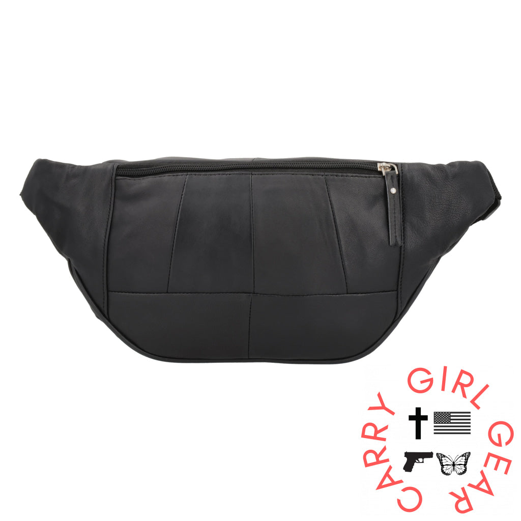 Concealed Carry Jessie Unisex Lambskin Belt Bag by DS Conceal Fanny Packs