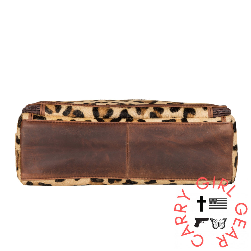 Concealed Carry Josie Leather Crossbody By Lady Conceal Bags