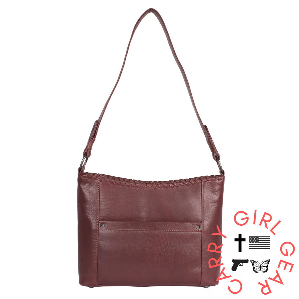 Concealed Carry Juliana Leather Hobo By Lady Conceal Hobos