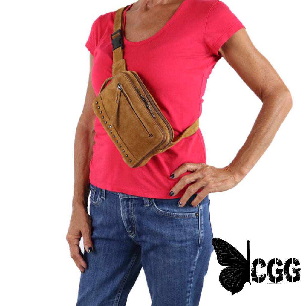 Concealed Carry Kailey Leather Purse Pack By Lady Conceal Fanny Packs