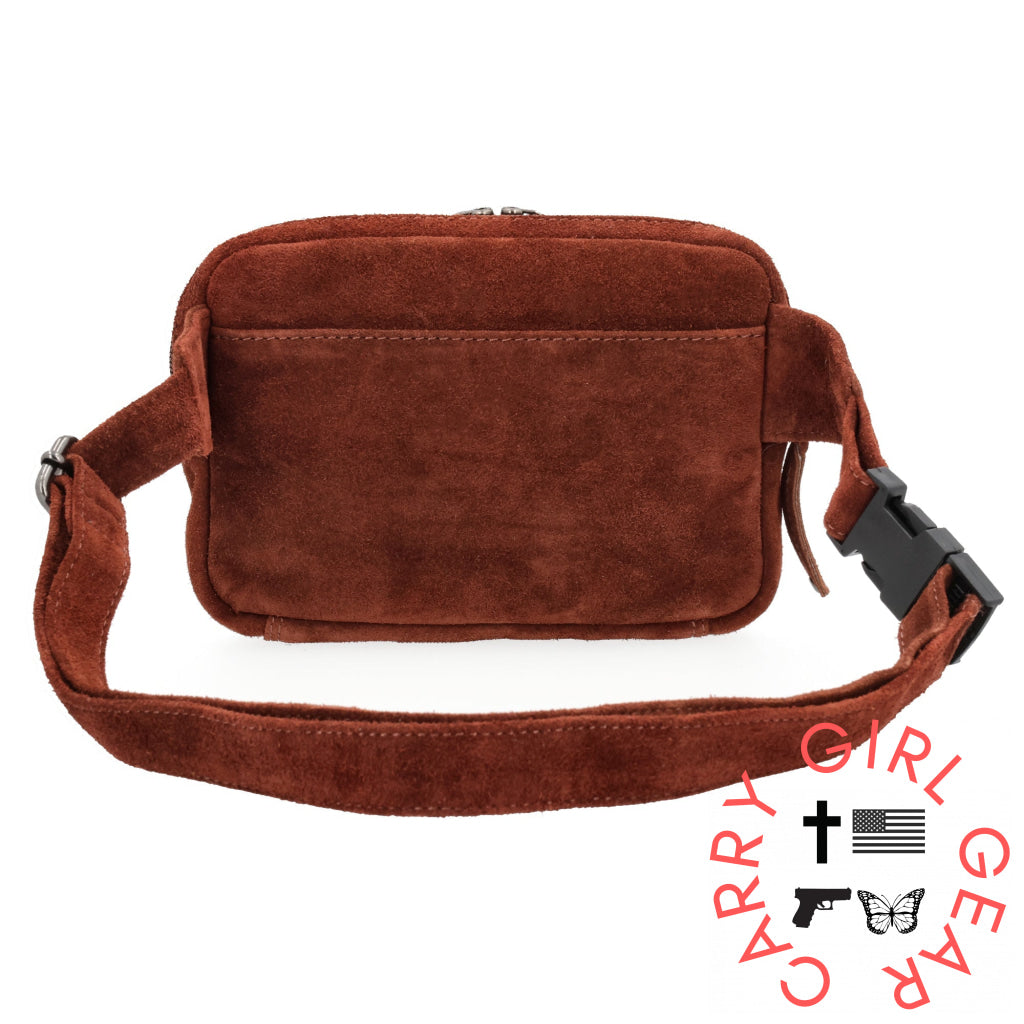 Concealed Carry Kailey Leather Purse Pack By Lady Conceal Fanny Packs