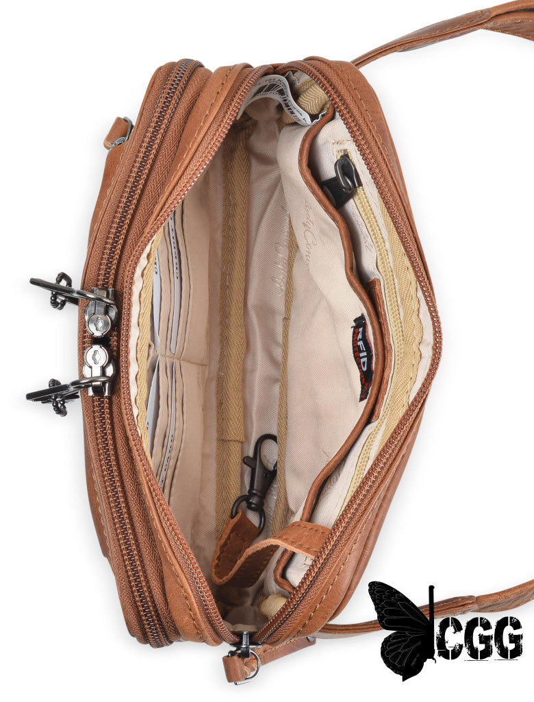 Concealed Carry Kailey Leather Purse Pack By Lady Conceal Fanny Packs