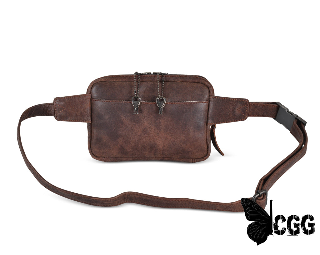 Concealed Carry Kailey Leather Purse Pack By Lady Conceal Fanny Packs