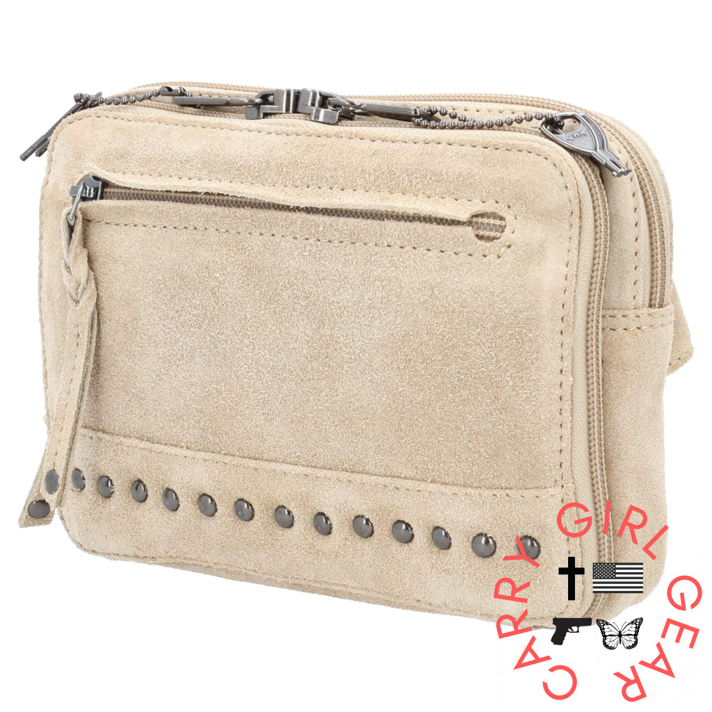 Concealed Carry Kailey Leather Purse Pack By Lady Conceal Fanny Packs