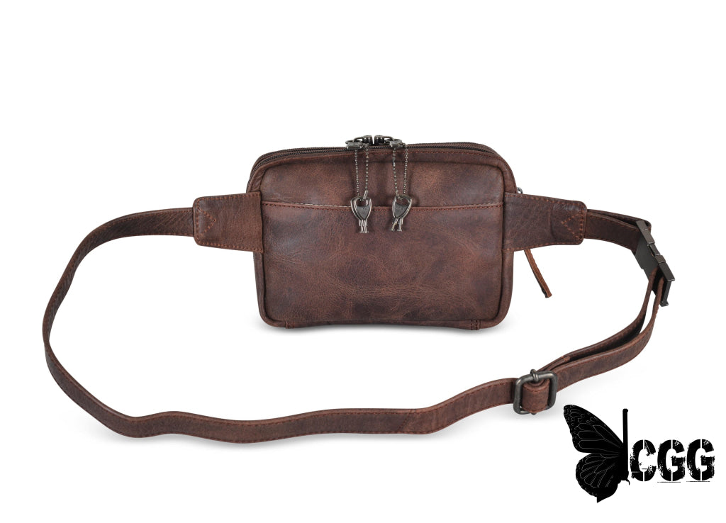 Concealed Carry Kailey Leather Purse Pack By Lady Conceal Fanny Packs