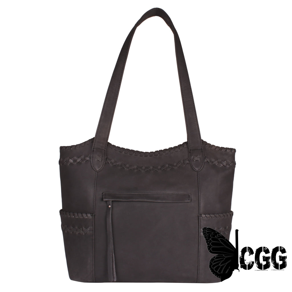 Concealed Carry Kendall Leather Tote By Lady Conceal Totes