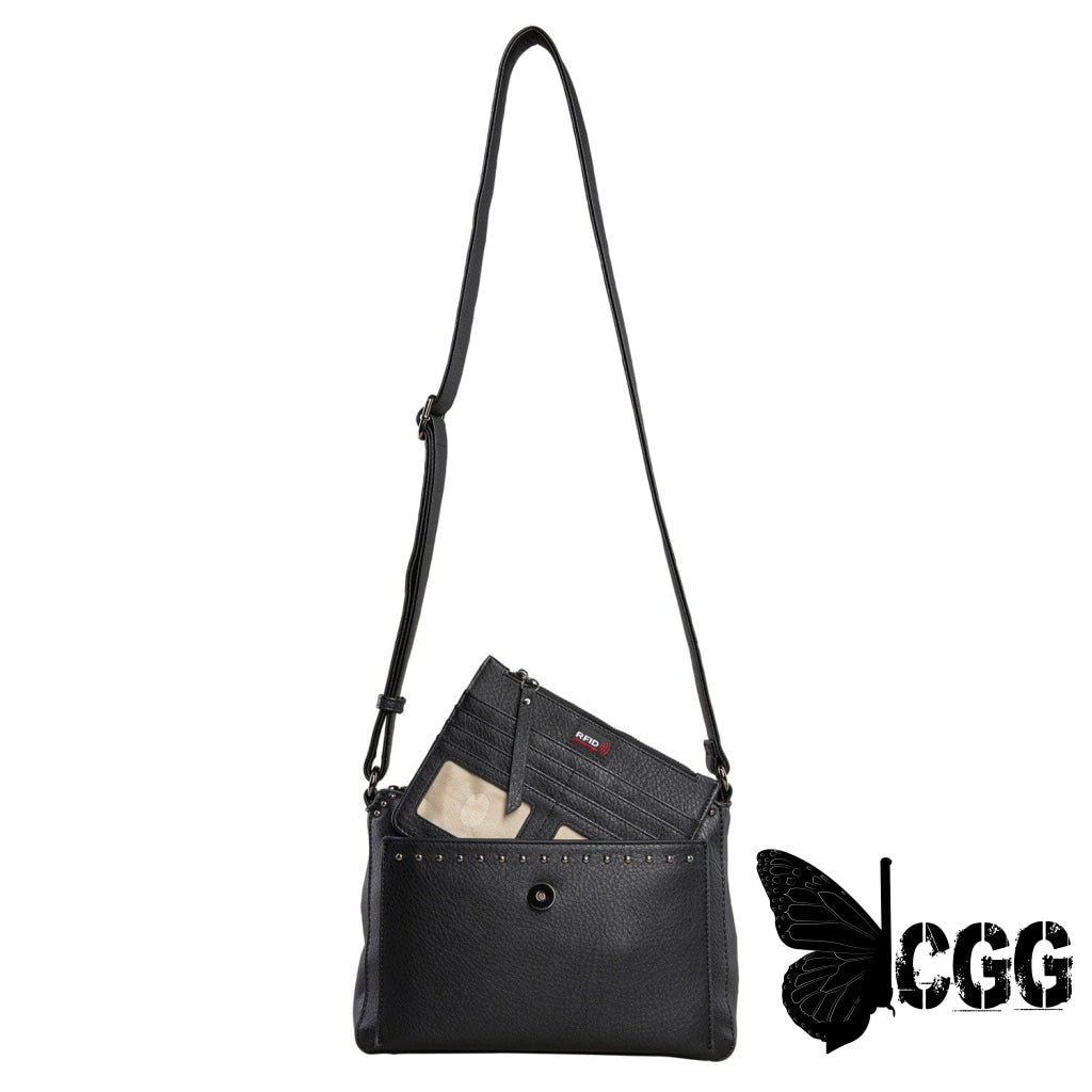 Concealed Carry Kinsley Crossbody With Rfid Slim Wallet By Lady Conceal Bags