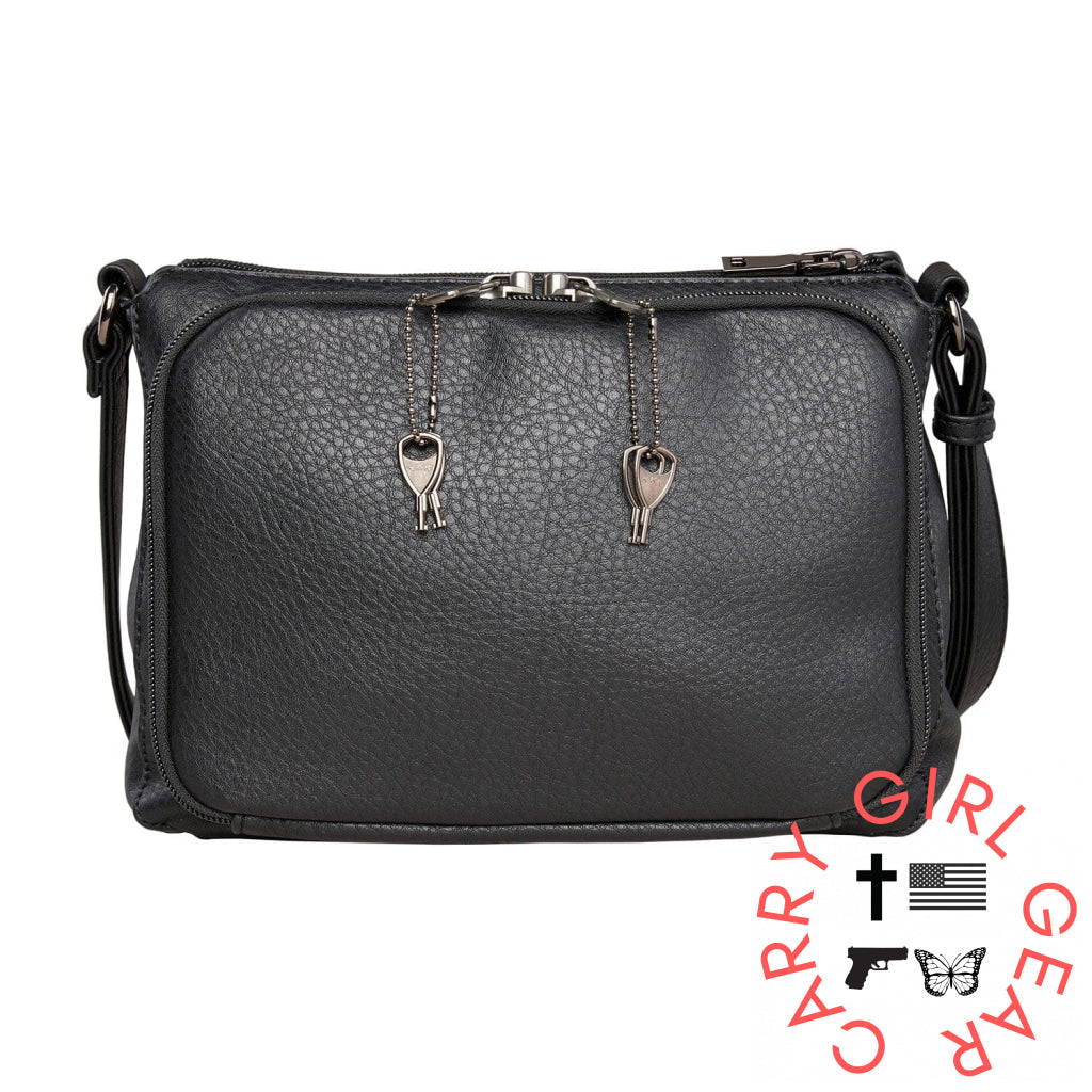 Concealed Carry Kinsley Crossbody With Rfid Slim Wallet By Lady Conceal Bags
