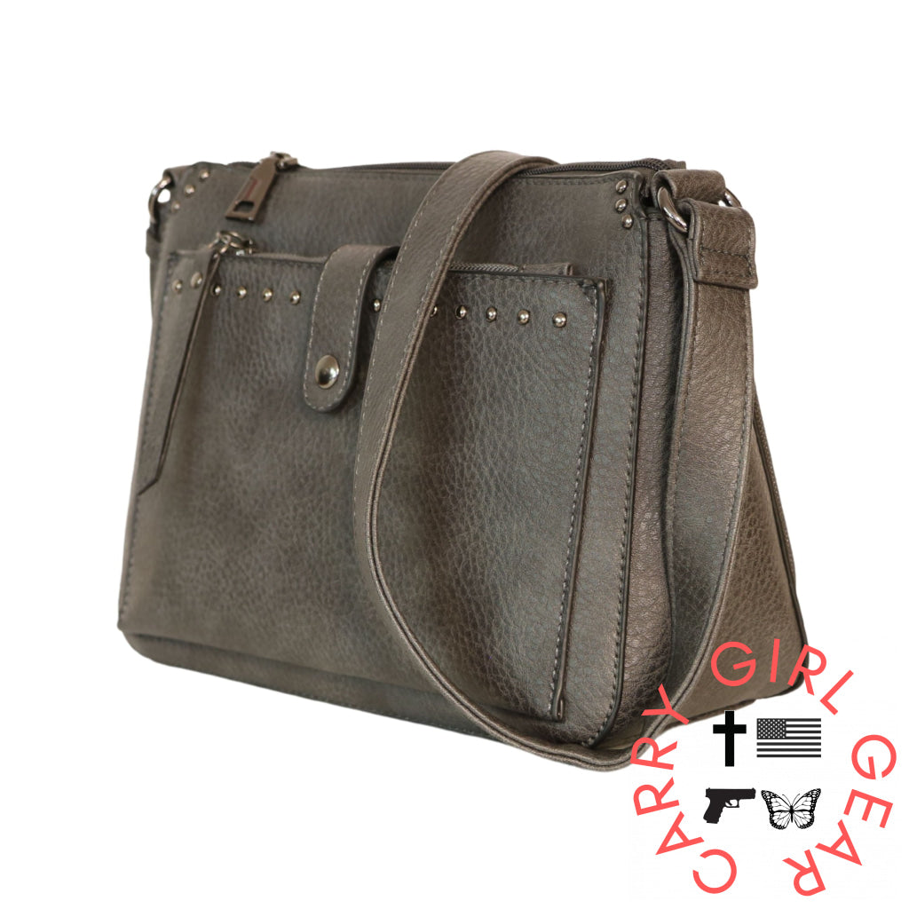 Concealed Carry Kinsley Crossbody With Rfid Slim Wallet By Lady Conceal Bags