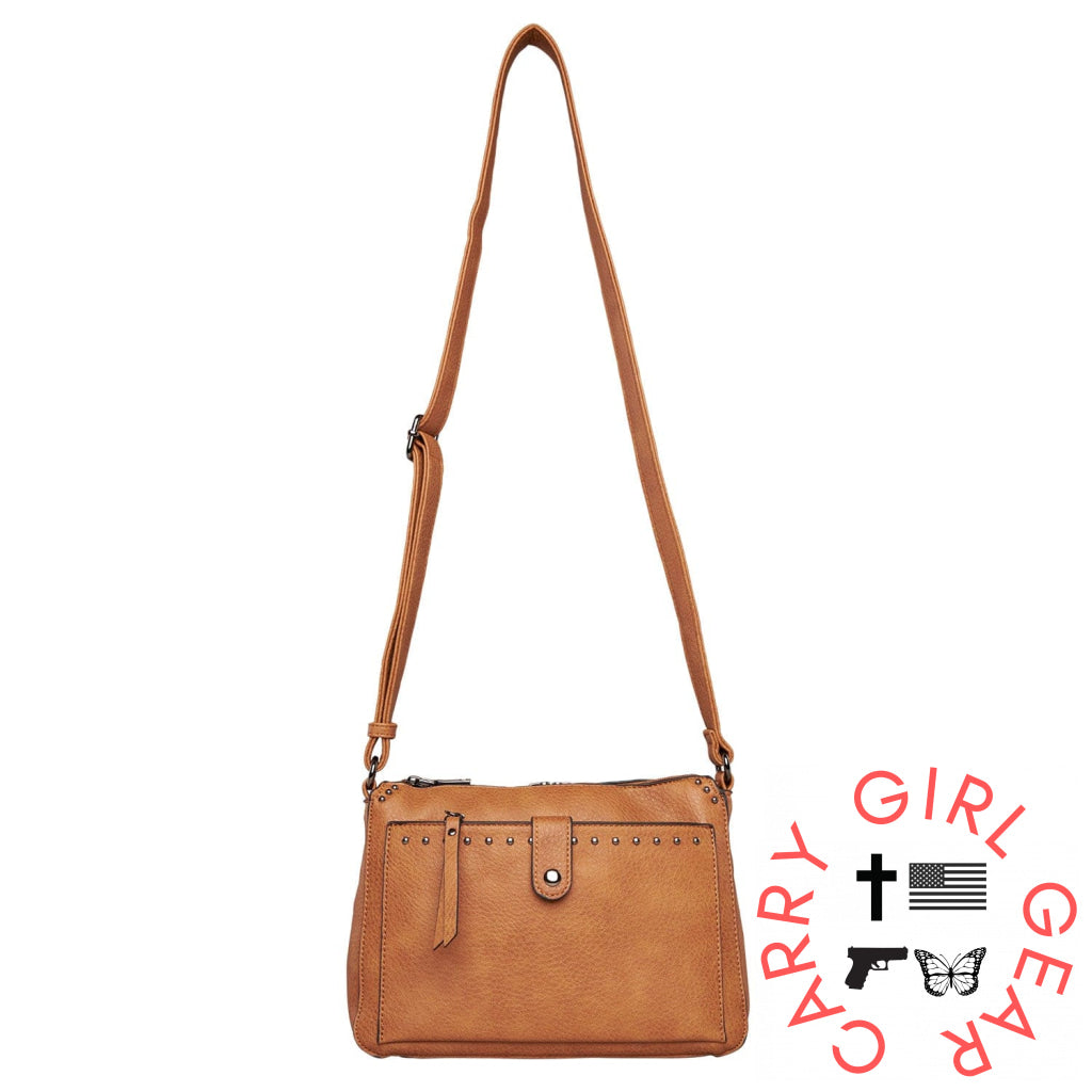 Concealed Carry Kinsley Crossbody With Rfid Slim Wallet By Lady Conceal Bags