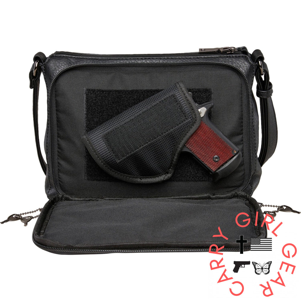 Concealed Carry Kinsley Crossbody With Rfid Slim Wallet By Lady Conceal Bags