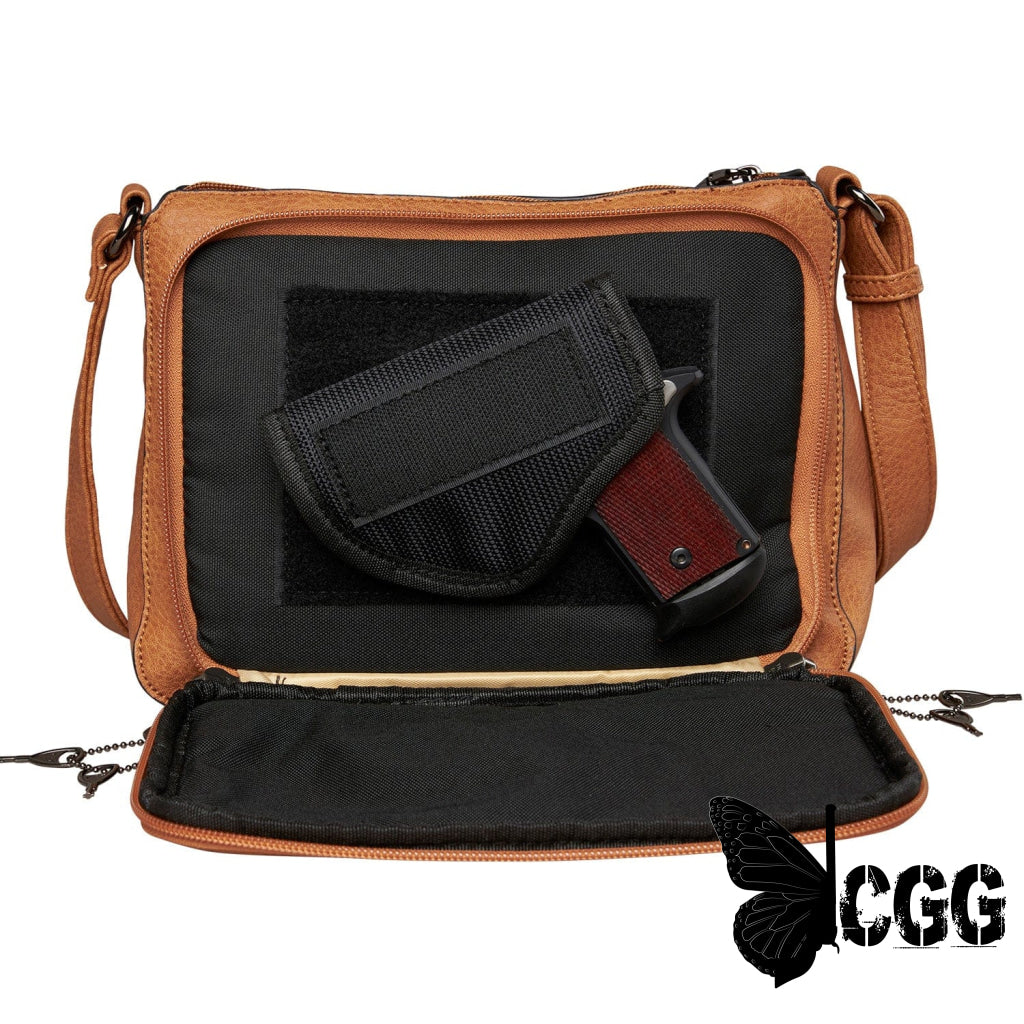 Concealed Carry Kinsley Crossbody With Rfid Slim Wallet By Lady Conceal Bags