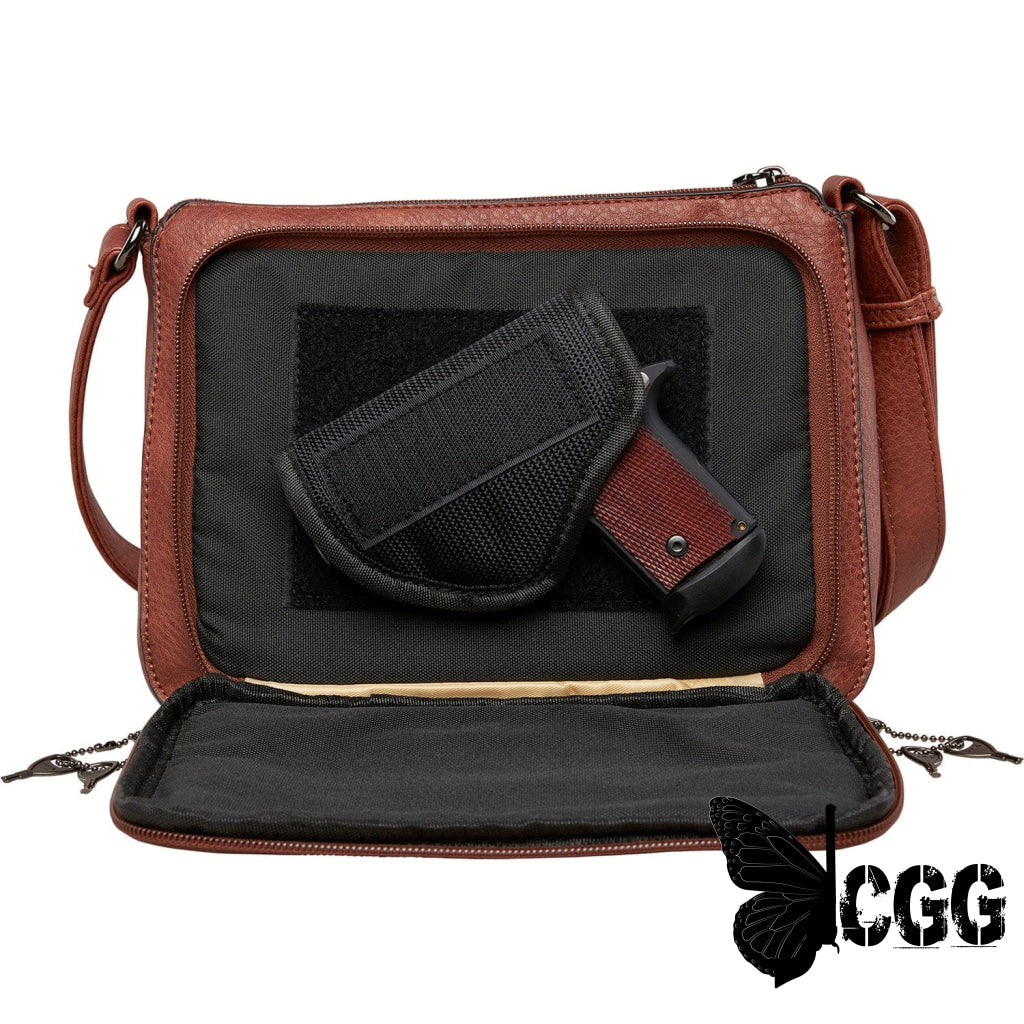 Concealed Carry Kinsley Crossbody With Rfid Slim Wallet By Lady Conceal Bags