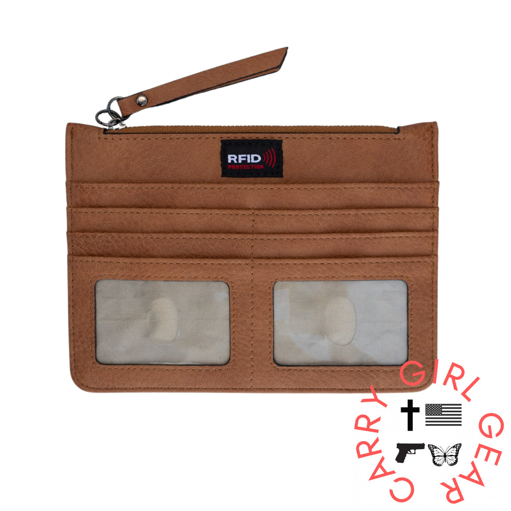 Concealed Carry Kinsley Crossbody With Rfid Slim Wallet By Lady Conceal Bags