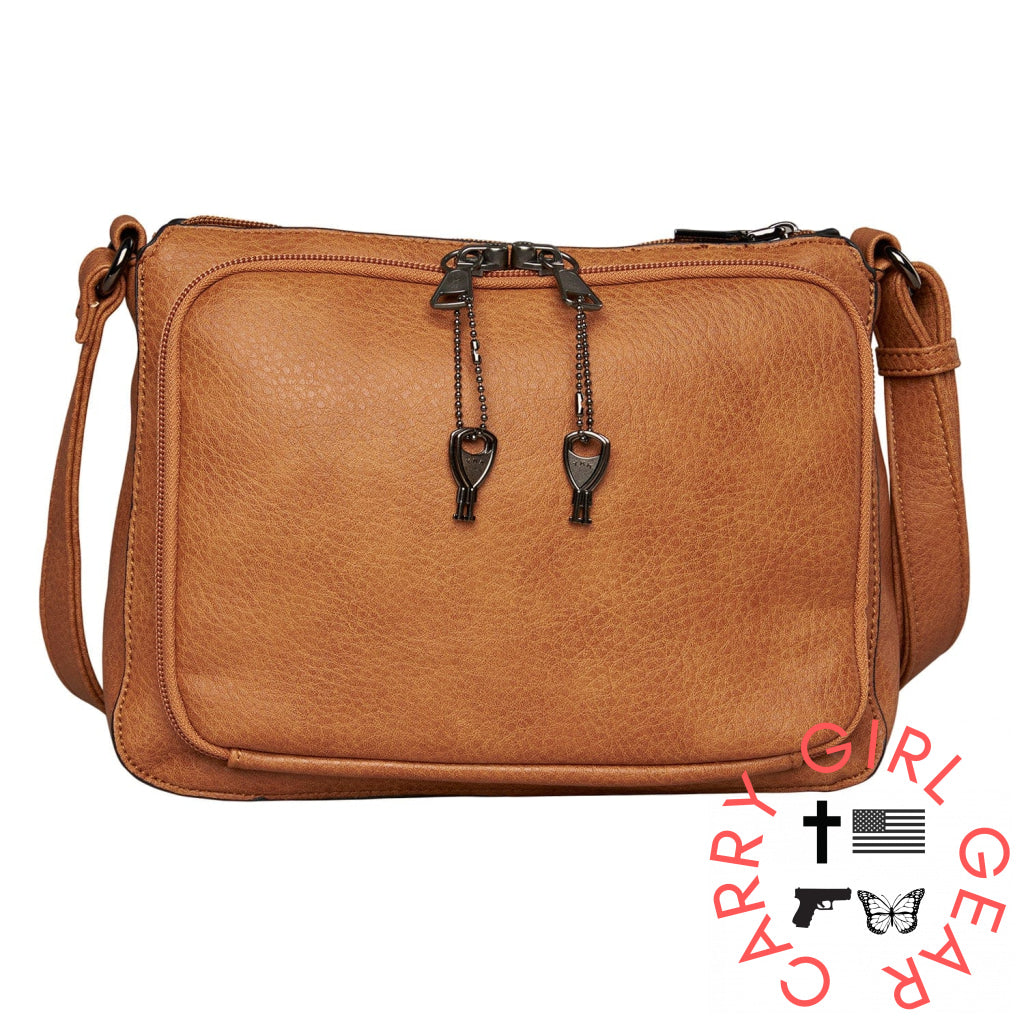 Concealed Carry Kinsley Crossbody With Rfid Slim Wallet By Lady Conceal Bags