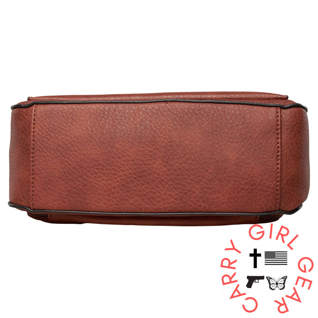 Concealed Carry Kinsley Crossbody With Rfid Slim Wallet By Lady Conceal Bags
