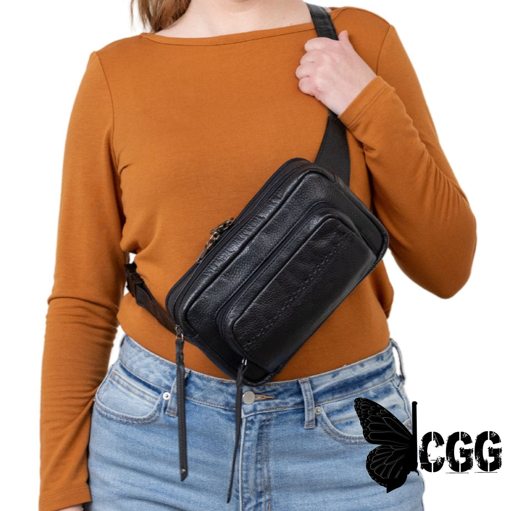 Concealed Carry Laney Buffalo Belt Bag By Lady Conceal