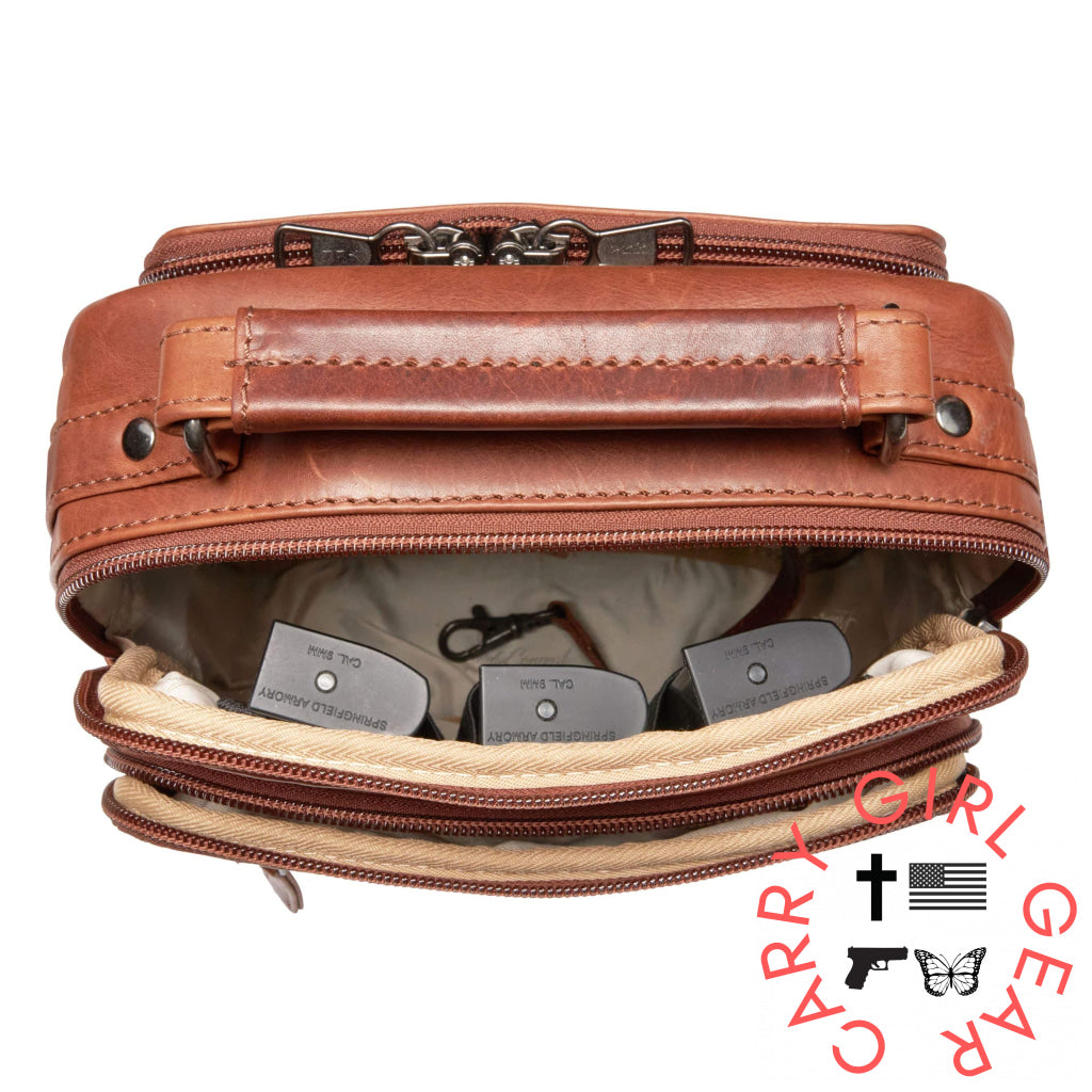 Concealed Carry Logan Unisex Crossbody Bag Bags