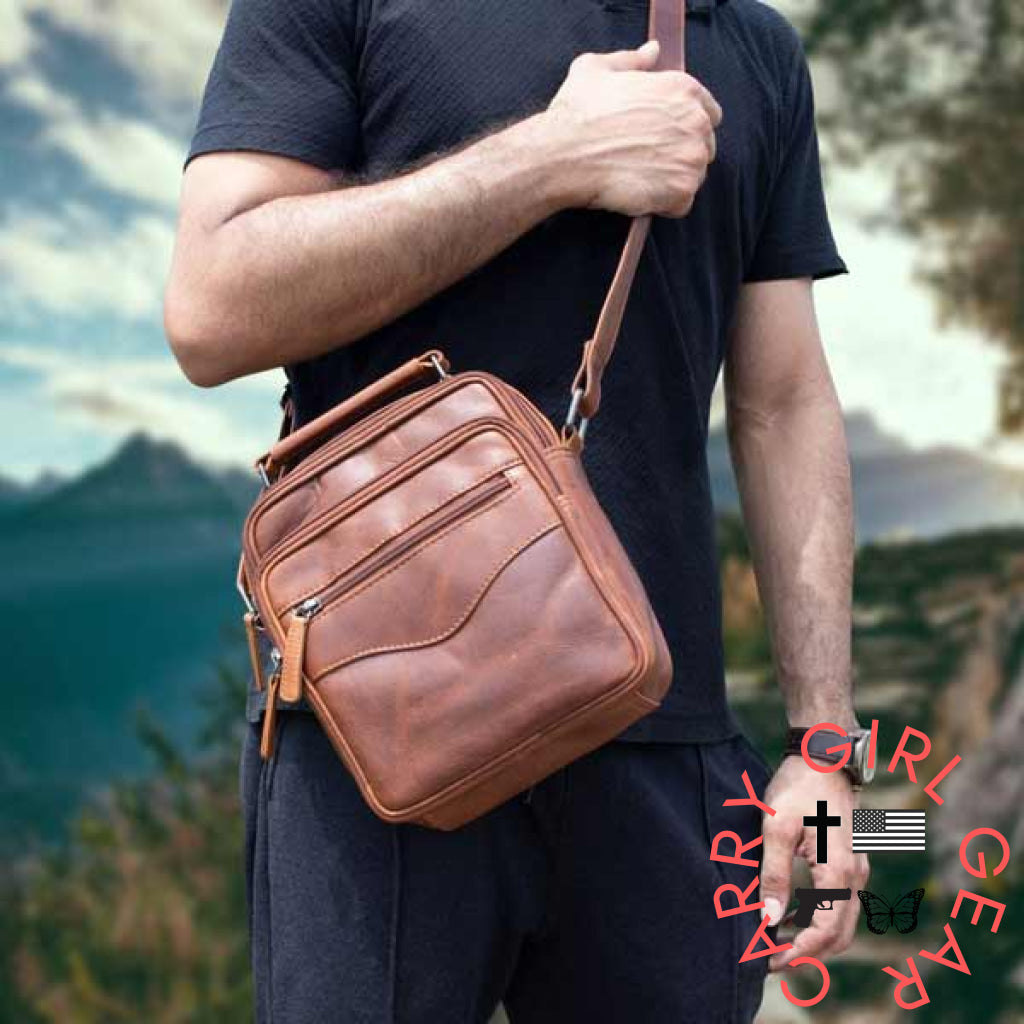 Concealed Carry Logan Unisex Crossbody Bag Bags