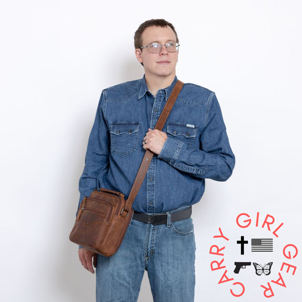 Concealed Carry Logan Unisex Crossbody Bag Bags
