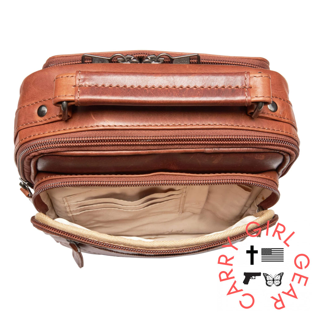 Concealed Carry Logan Unisex Crossbody Bag Bags