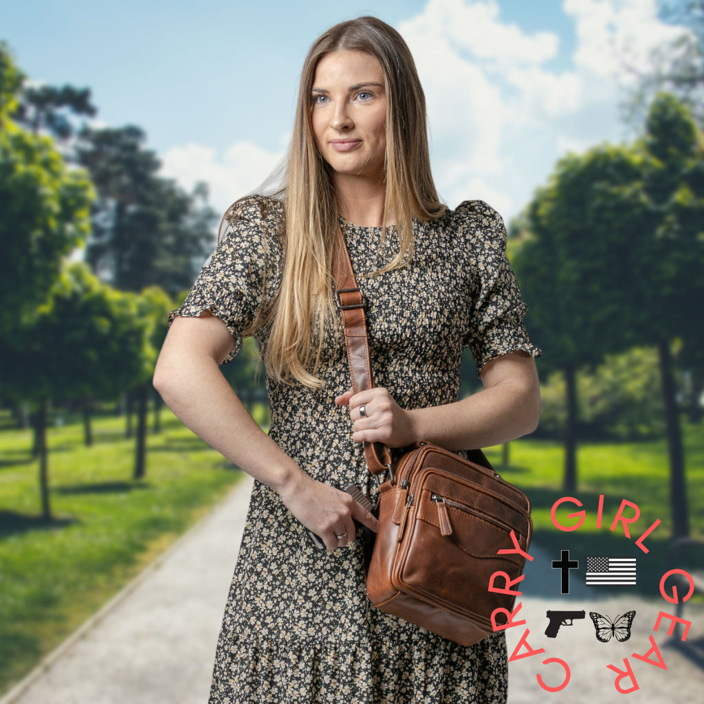 Concealed Carry Logan Unisex Crossbody Bag Bags