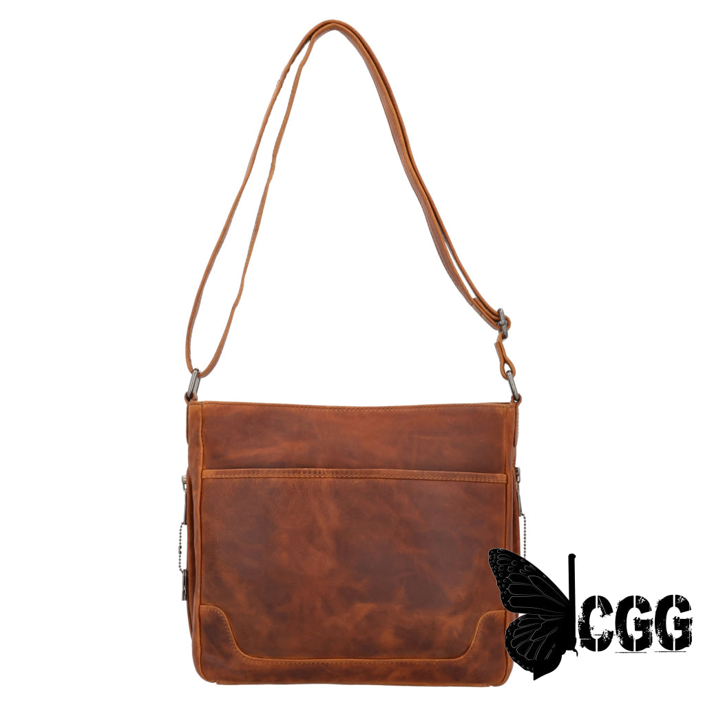 Concealed Carry Lydia Leather Crossbody By Lady Conceal Bags