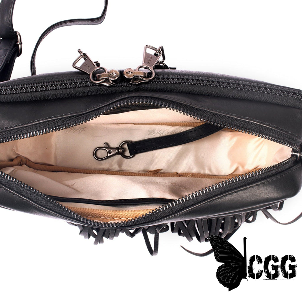 Concealed Carry Maggie Fringe Crossbody By Lady Conceal Bags