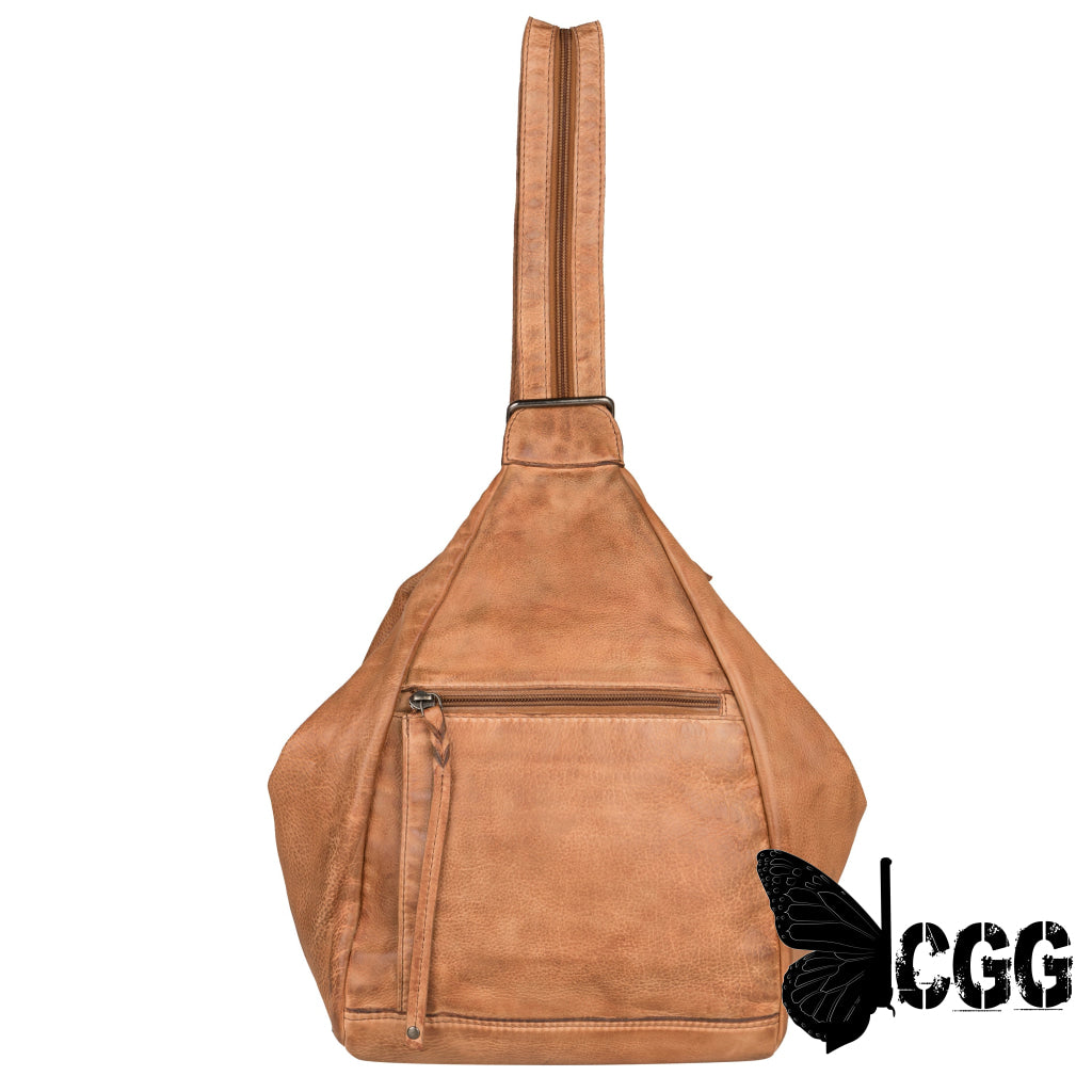 Concealed Carry Marley Backpack By Lady Conceal Light Cognac Backpacks