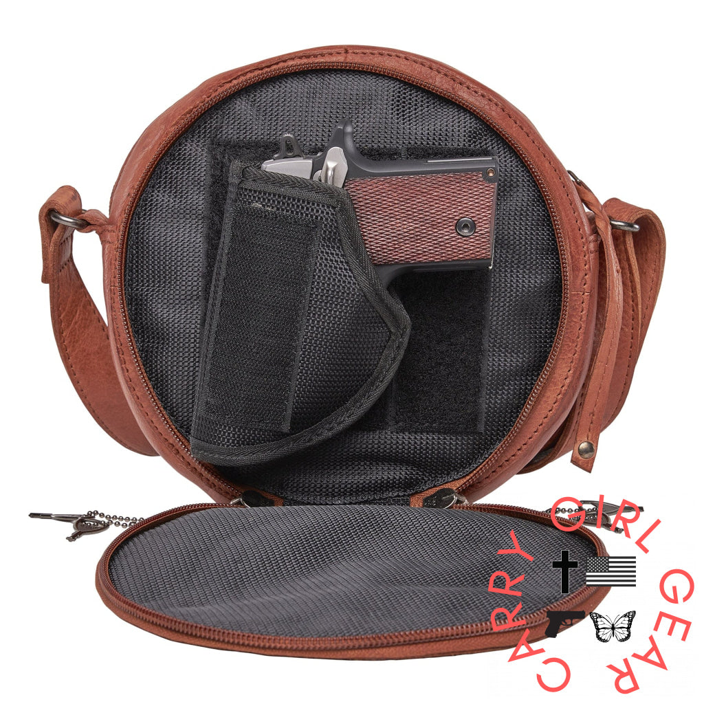 Concealed Carry Mia Crossbody Purse By Lady Conceal Bags