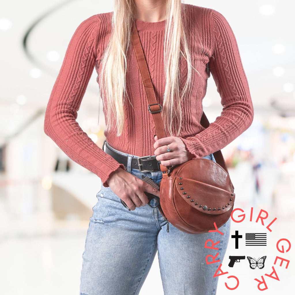 Concealed Carry Mia Crossbody Purse By Lady Conceal Bags