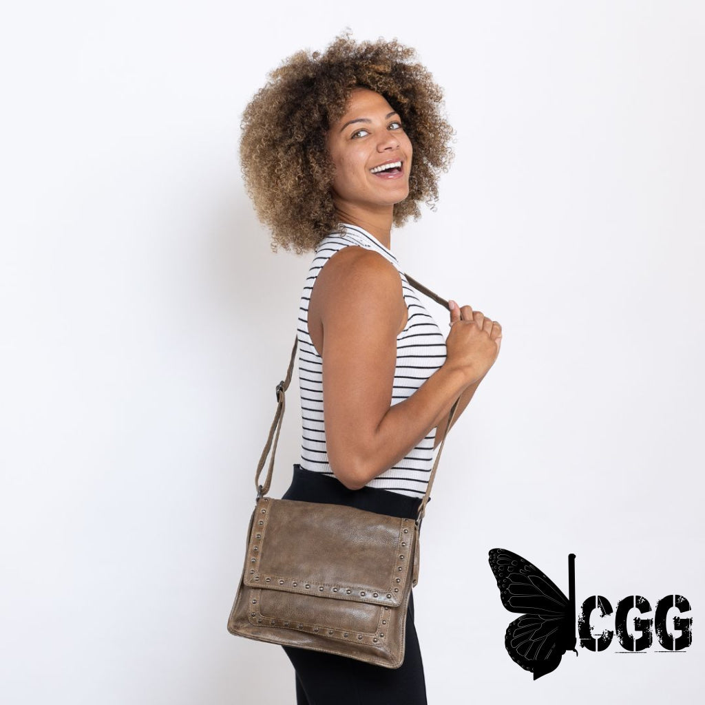 Concealed Carry Monroe Leather Crossbody By Lady Conceal Bags